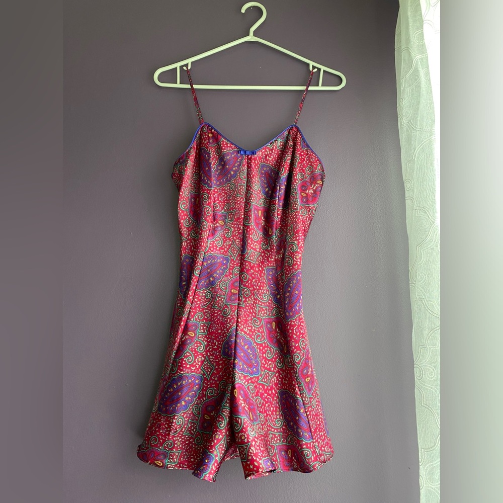 Vintage La Senza Satin Bodysuit Nightie